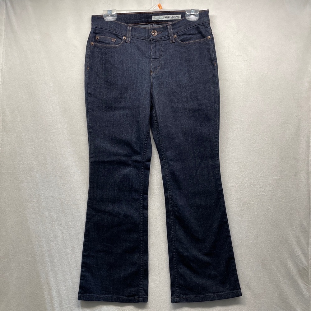 DKNY Petites Jeans Size 6R Womens Stretch Straight Leg